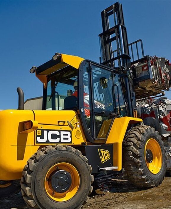 Rough Terrain Forklifts Burns JCB