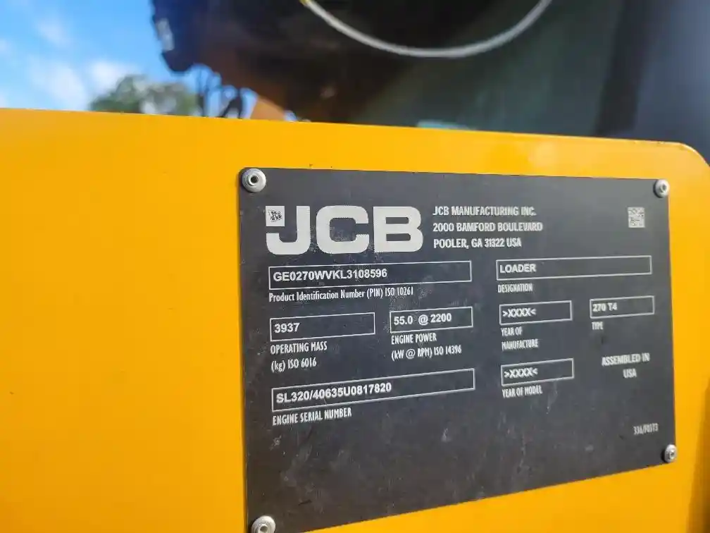 2021 JCB 270 - Image 9