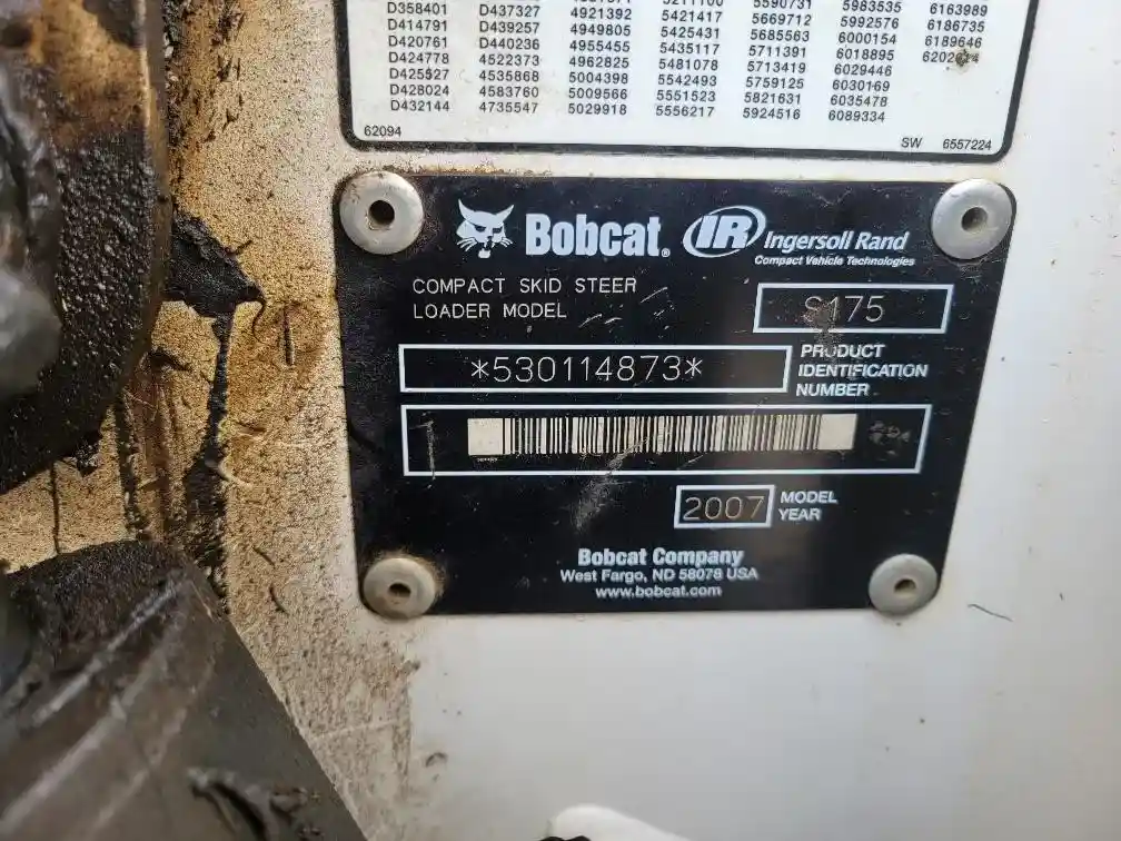 2007 BOBCAT S175 - Image 10
