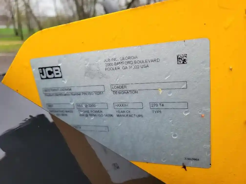 2018 JCB 270 - Image 9